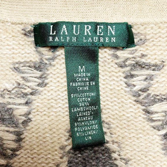 RALPH LAUREN Southwestern Navajo Diamond Pattern Sweater - Picture 7 of 7